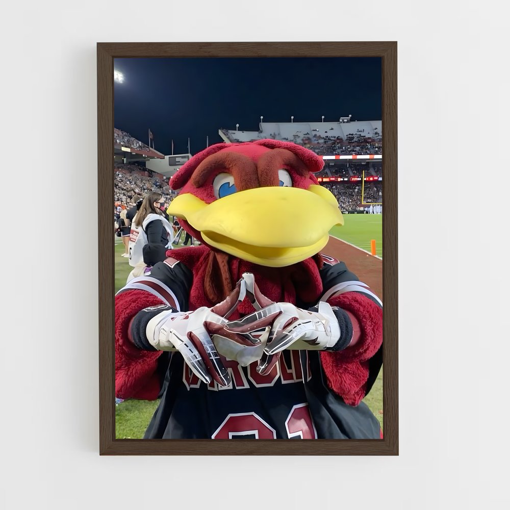 Poster Gamecock Fury – affiche Baseball (vue 5)